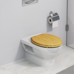 WC-Sitz BAMBUS, mit Absenkautomatik