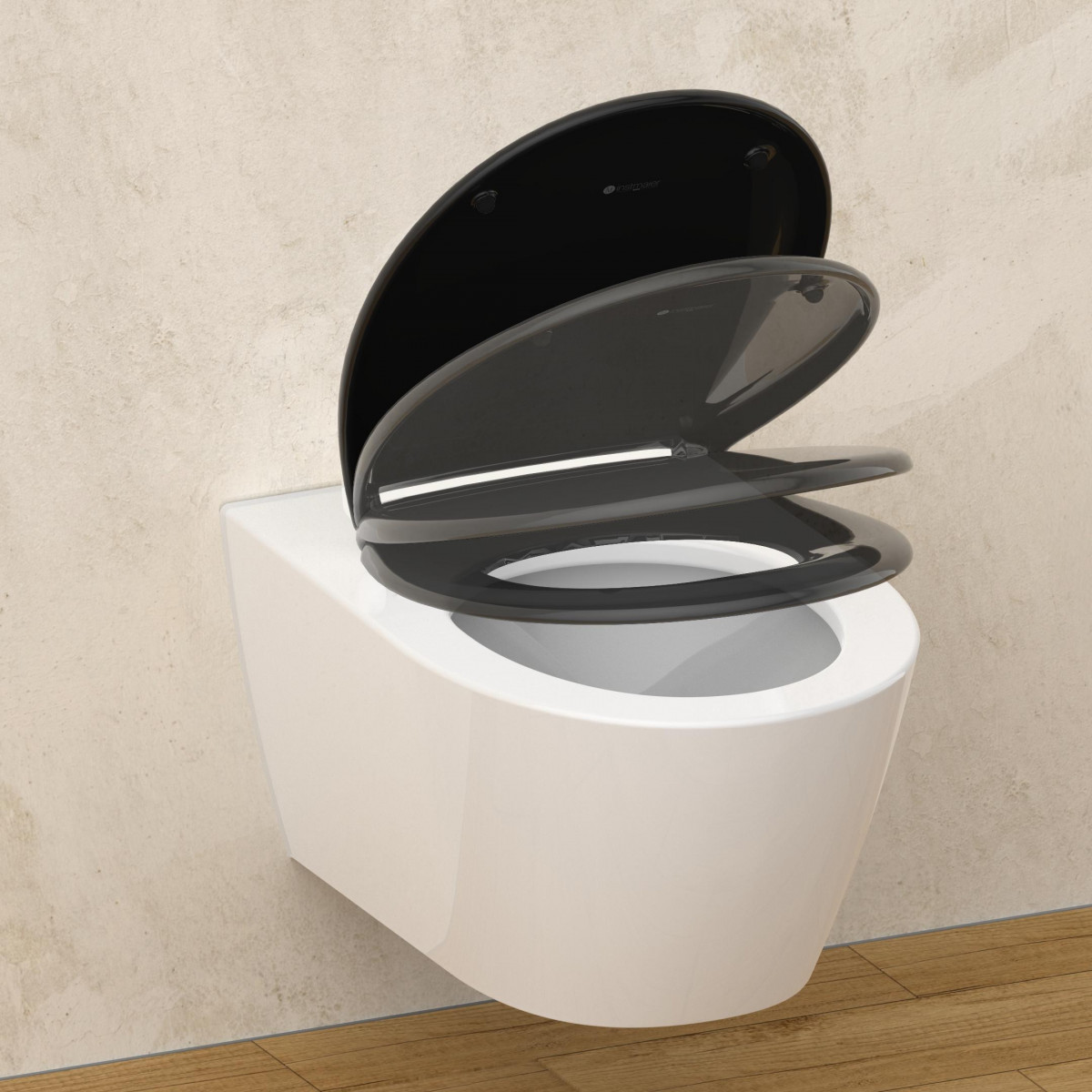 WC Sitz BLACK Made in Germany