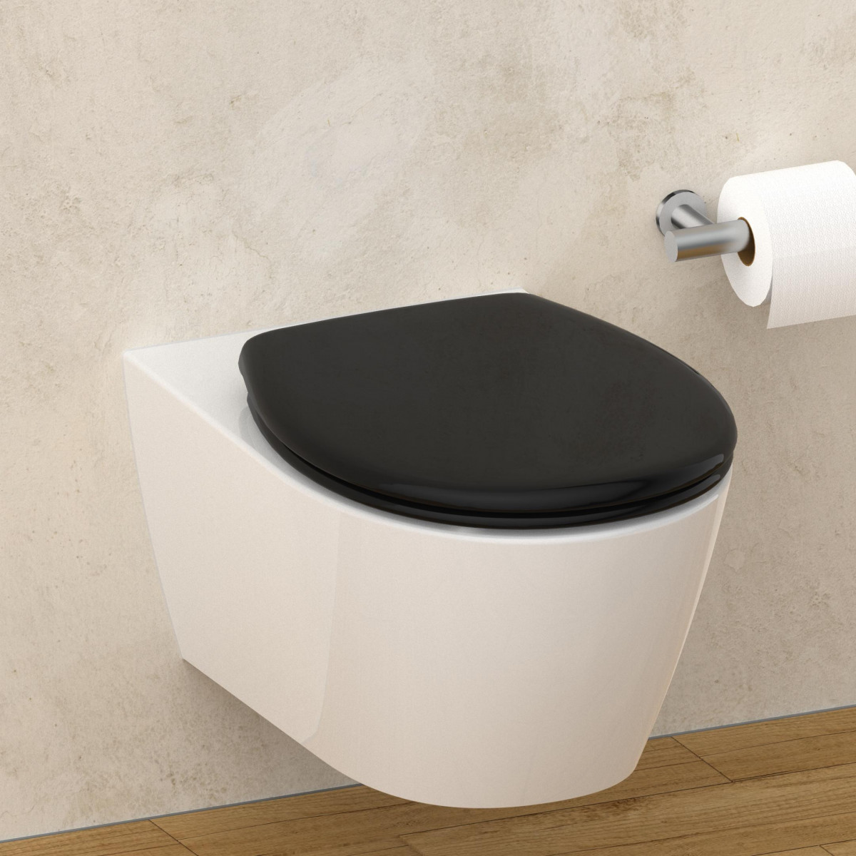 WC Sitz BLACK Made in Germany