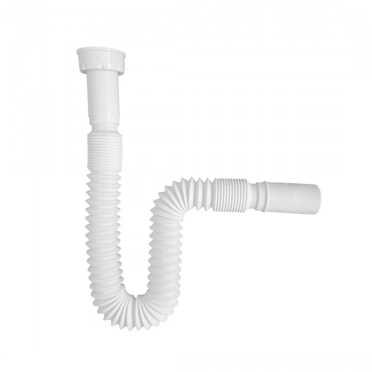 KS Flex-Röhrensiphon, Weiß, 1 1/4\" x 32 mm, Siphons, wasseranschluss"
