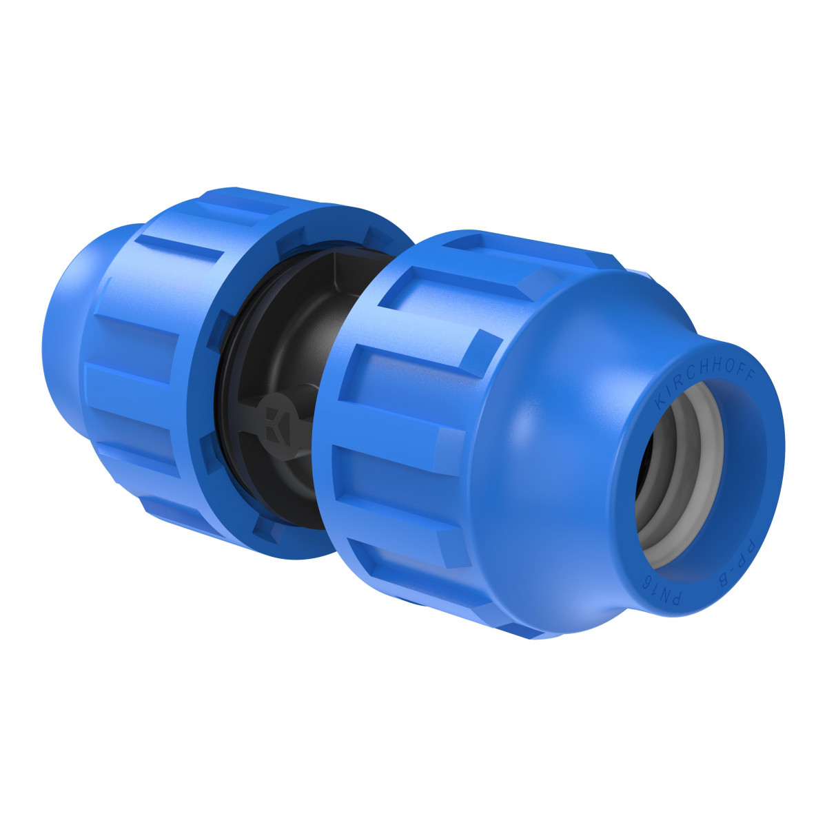 Verbindungsstück, 25 mm, Klemmfitting für HDPE