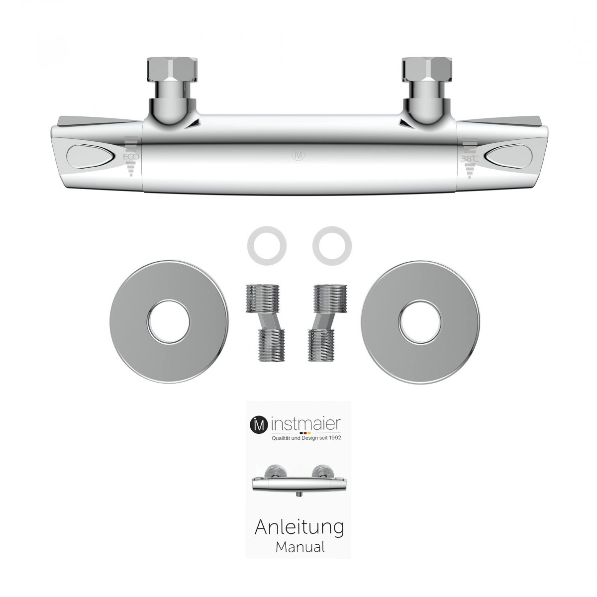 Duschthermostat T1, Chrom