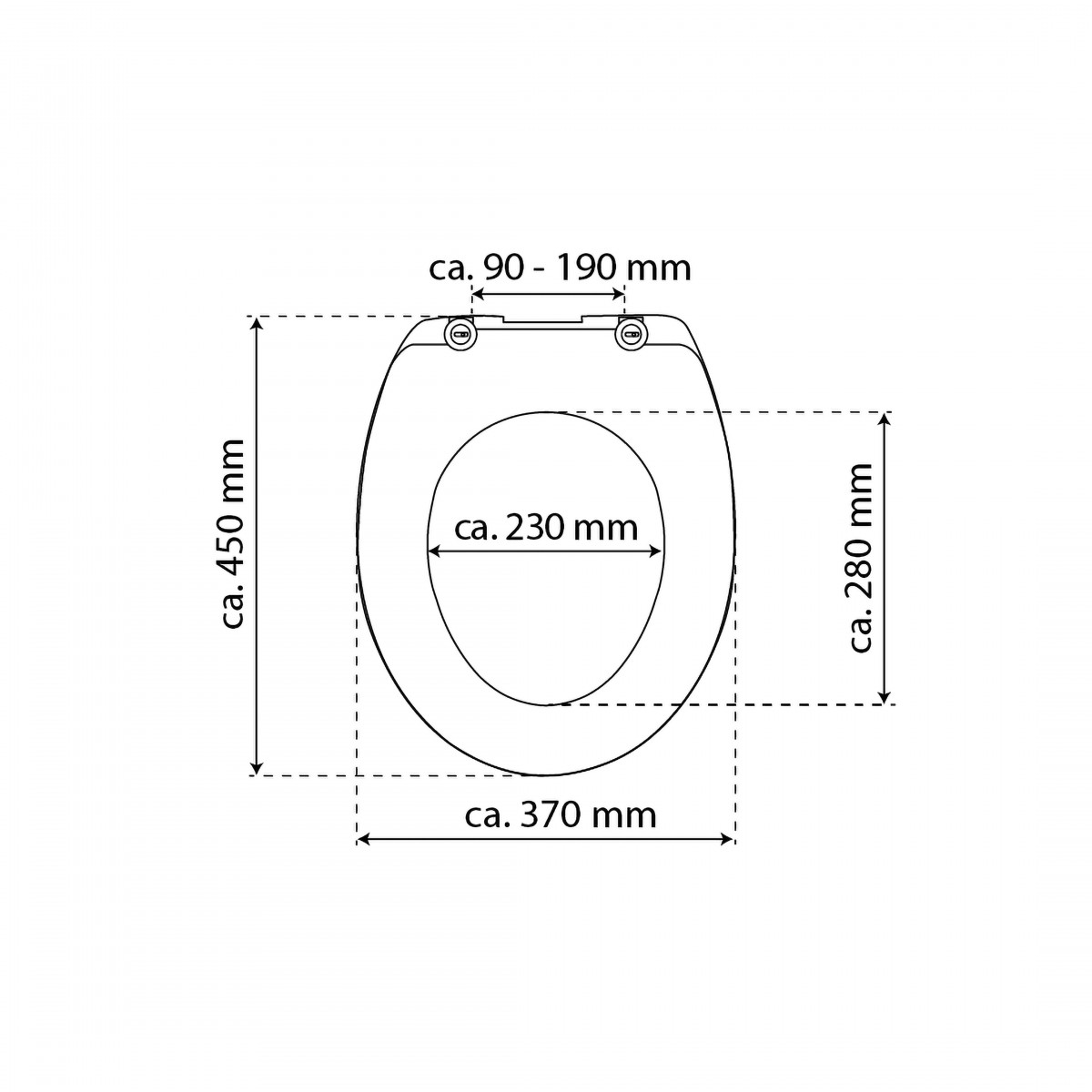 WC Sitz WC5 - Granit