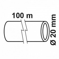 KIRCHHOFF 100m HDPE Rohr -ø 20mm