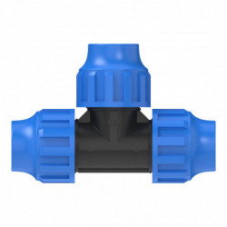 T-Stück, 32 mm, Klemmfitting für HDPE