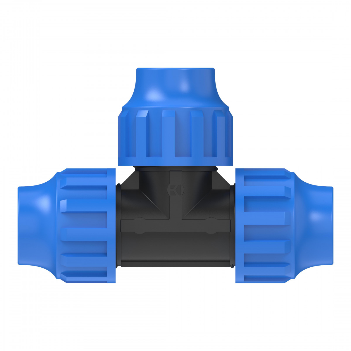 T-Stück, 32 mm, Klemmfitting für HDPE