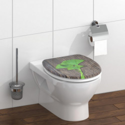 Duroplast WC-Sitz GINGKO und WOOD, mit Absenkautomatik