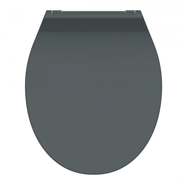 Duroplast WC-Sitz SLIM Anthrazit, mit Absenkautomatik und Schnellverschluss Duroplast WC-Sitz SLIM Anthrazit, mit Absenkautomatik und Schnellverschluss