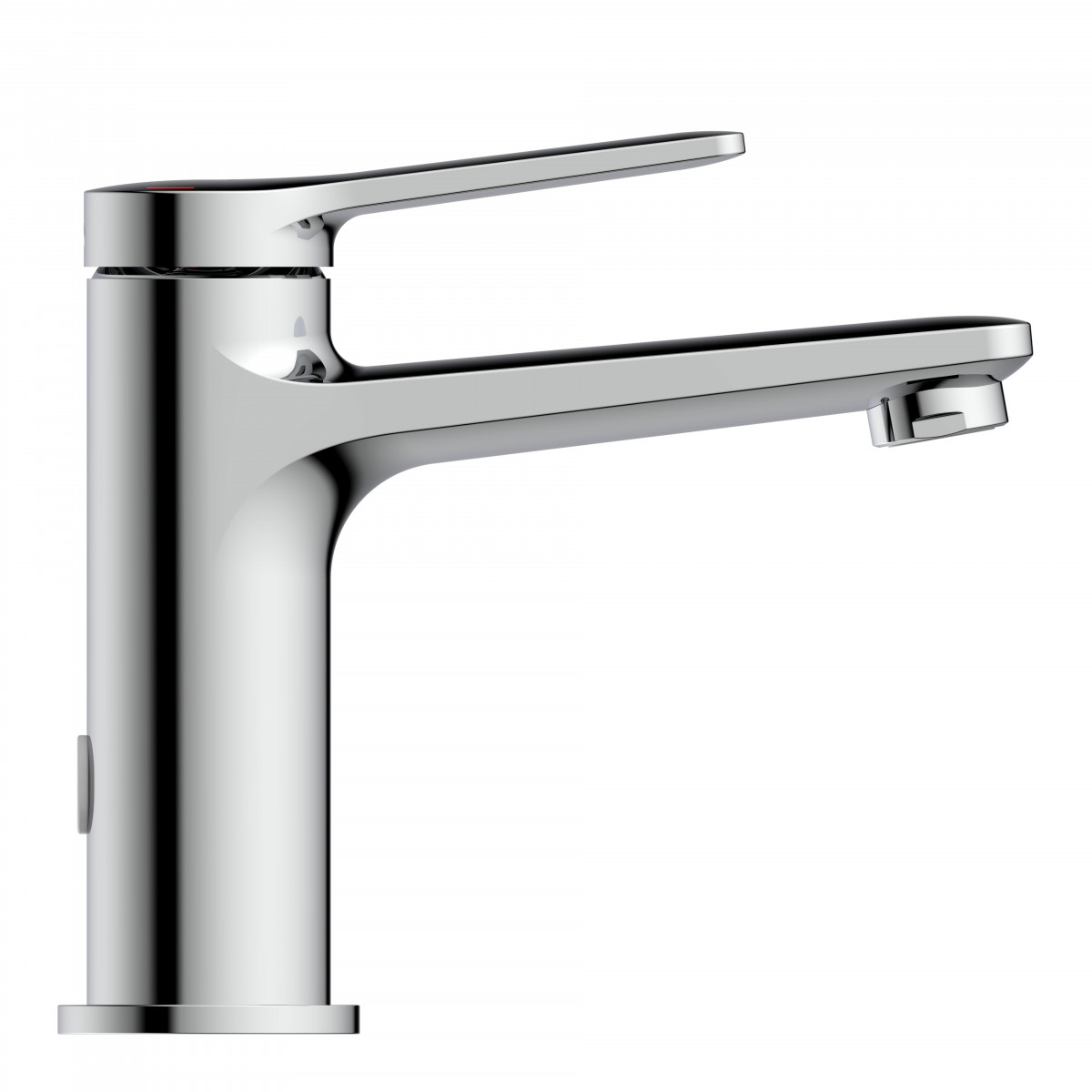 WT 12 in Chrom, Waschtischarmatur mit schlankem Design