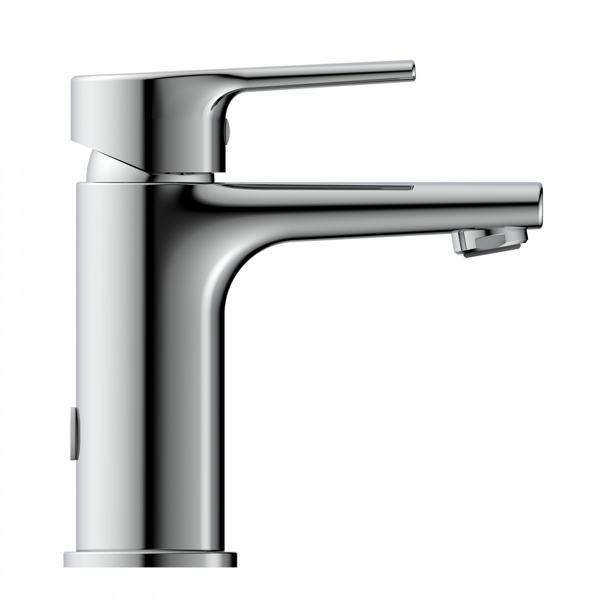 WT 13 in Chrom, Waschtischarmatur mit klassischem Design