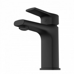WT 13 in Schwarz, Waschtischarmatur mit klassischem Design