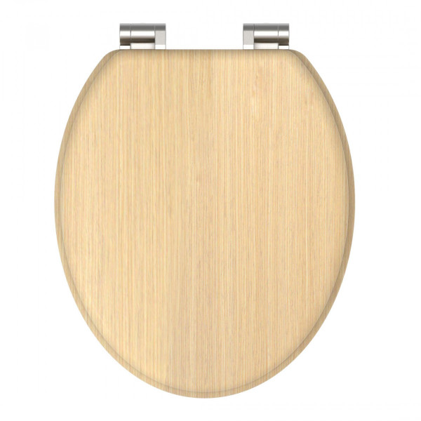MDF WC-Sitz NATURAL WOOD, mit Absenkautomatik MDF WC-Sitz NATURAL WOOD, mit Absenkautomatik