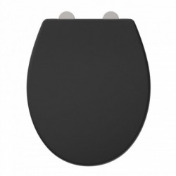 WC-Sitz BLACK TÜV geprüft in O-Form