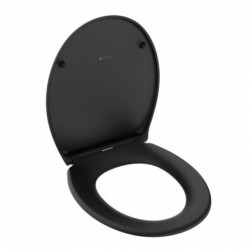WC-Sitz BLACK TÜV geprüft in O-Form