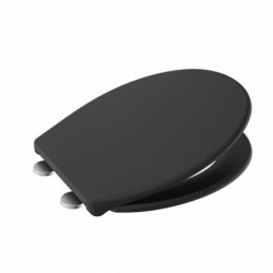 WC-Sitz BLACK TÜV geprüft in O-Form