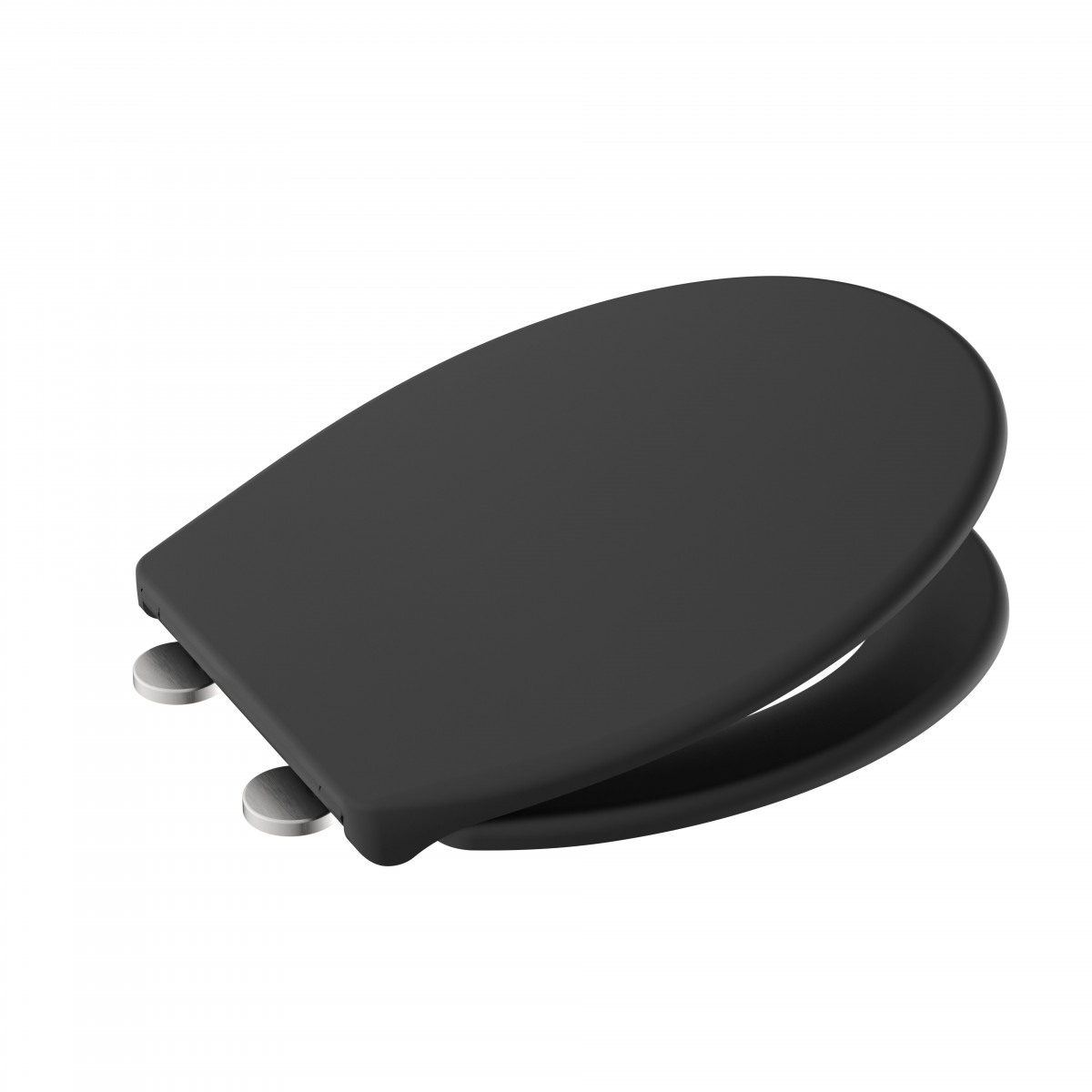 WC-Sitz BLACK TÜV geprüft in O-Form