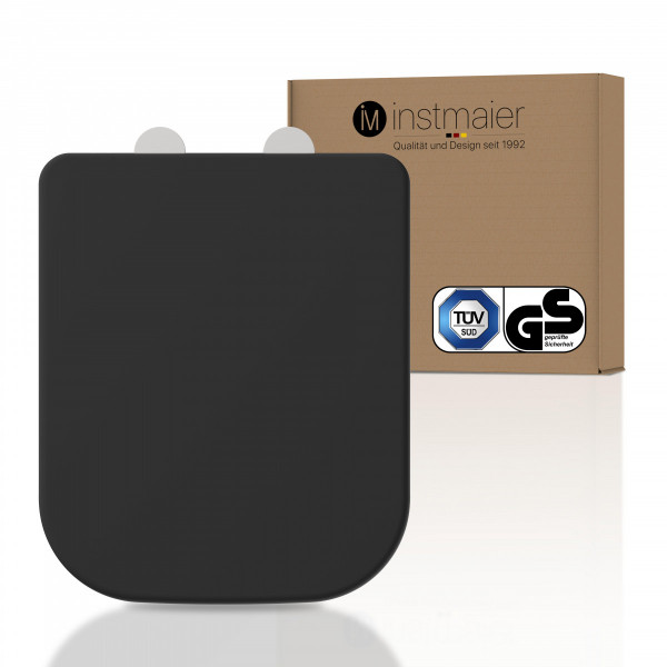 WC-Sitz BLACK TÜV geprüft in E-Form WC-Sitz BLACK TÜV geprüft in E-Form
