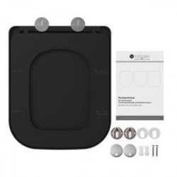 WC-Sitz BLACK TÜV geprüft in E-Form