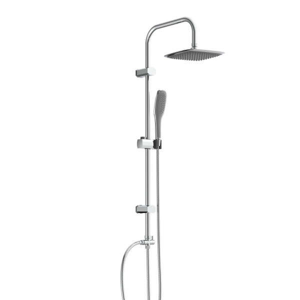 Duschset EASY FRESH, Regendusche, große Kopfbrause, Nutzung vorhandener Bohrlöcher, Chrom Duschset EASY FRESH, Regendusche, große Kopfbrause, Nutzung vorhandener Bohrlöcher, Chrom