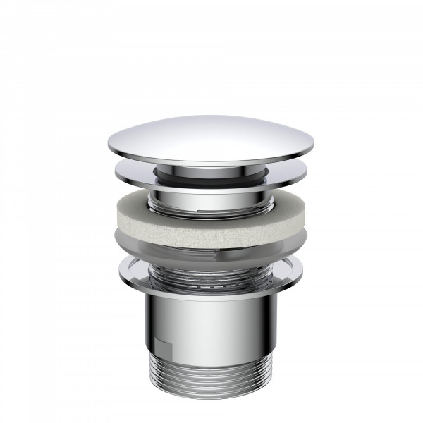 Ablaufventil DAV-1WK, Chrom,1 1/4\" x 65 mm" Ablaufventil DAV-1WK, Chrom,1 1/4\" x 65 mm"