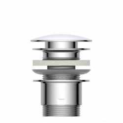 Ablaufventil DAV-1WK, Chrom,1 1/4\" x 65 mm"
