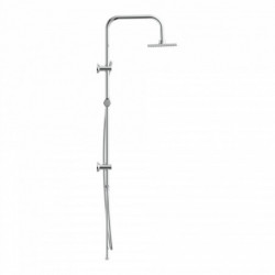 Überkopf-Brauseset EASY ENERGY, Regendusche, großer Duschkopf, Chrom