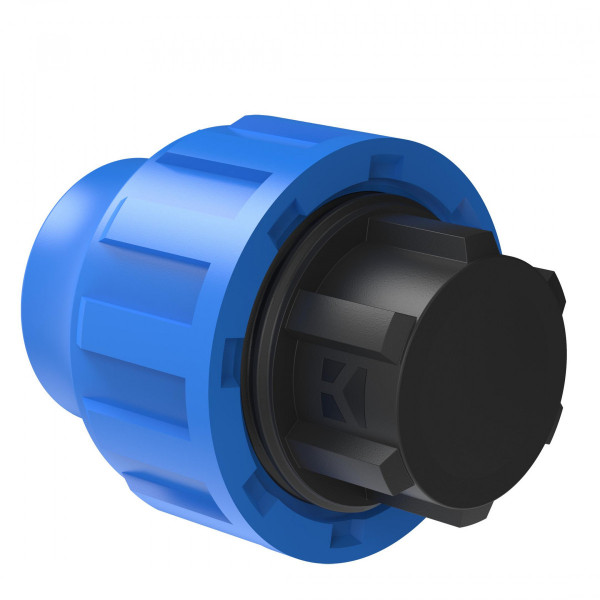 Fitting Endstück, 20 mm, Klemmfitting für HDPE Fitting Endstück, 20 mm, Klemmfitting für HDPE