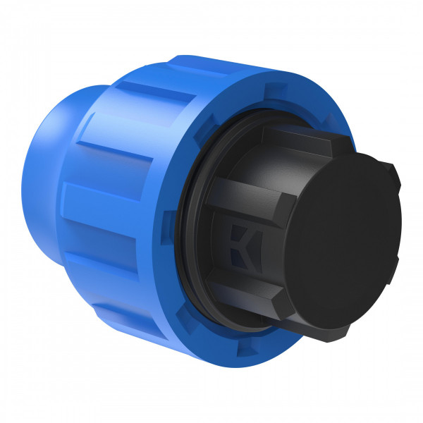 Fitting Endstück, 25 mm, Klemmfitting für HDPE Fitting Endstück, 25 mm, Klemmfitting für HDPE