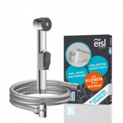 Waschbecken Handbrause, Bidet Handbrause, mit Wandhalterung und Brauseschlauch, Chrom