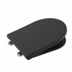 WC-Sitz BLACK TÜV geprüft in D-Form