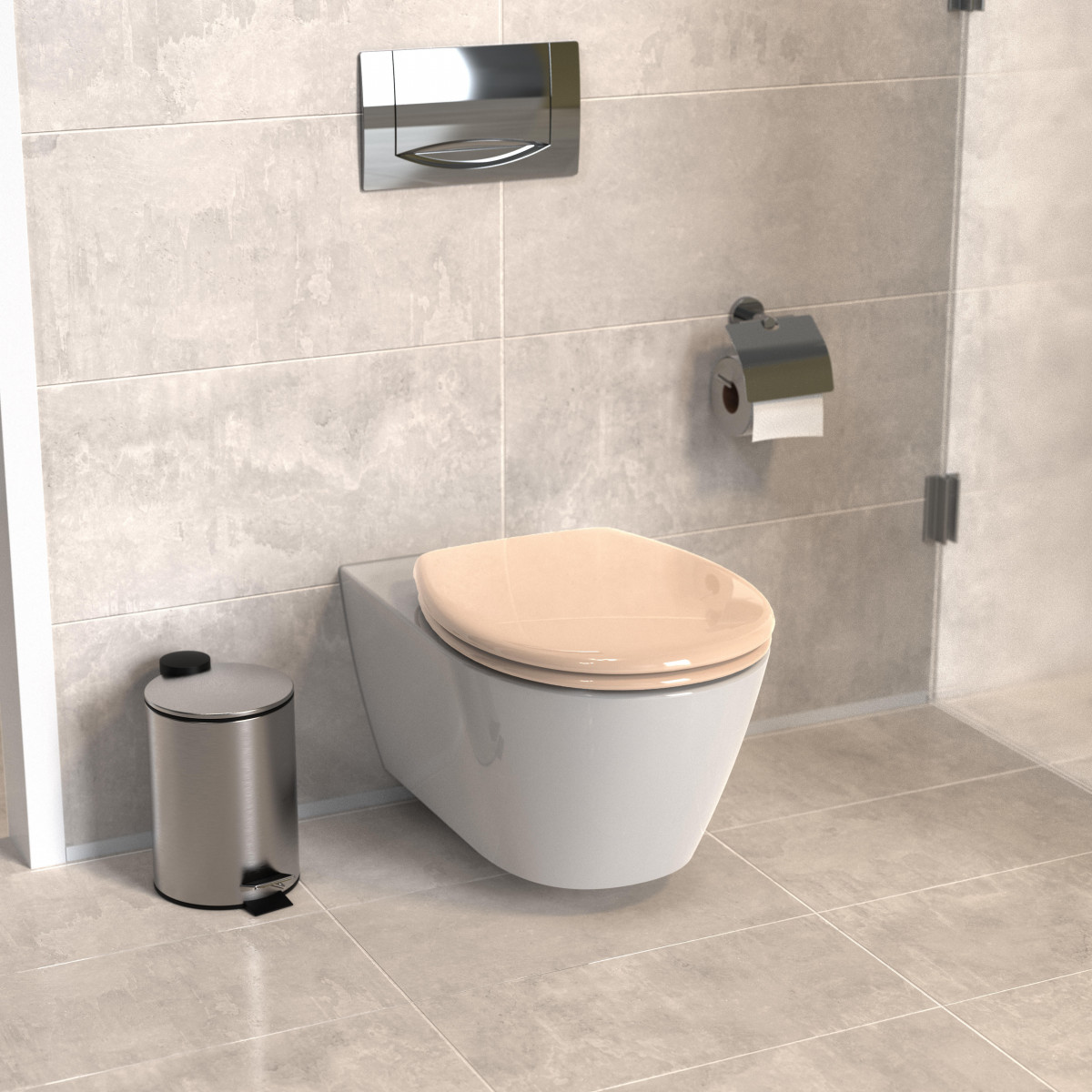 WC Sitz BAHAMABEIGE Made in Germany
