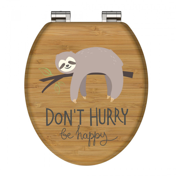 MDF WC-Sitz DONT HURRY, mit Absenkautomatik MDF WC-Sitz DONT HURRY, mit Absenkautomatik