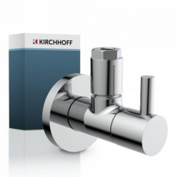 Universal Eckventil mit Schnellverschluss in Chrom