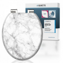MDF WC-Sitz MARMOR STONE, mit Absenkautomatik