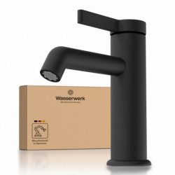 Waschtischarmatur WT 11, Schwarz