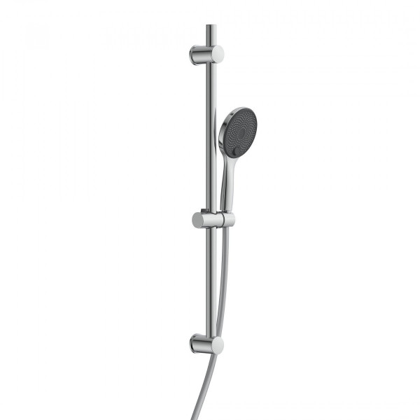 GRANDE VITA Stangenbrauseset, Chrom/Anthrazit GRANDE VITA Stangenbrauseset, Chrom/Anthrazit