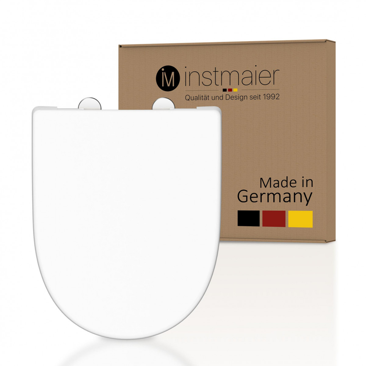 D-Form WC Sitz WHITE Made in Germany