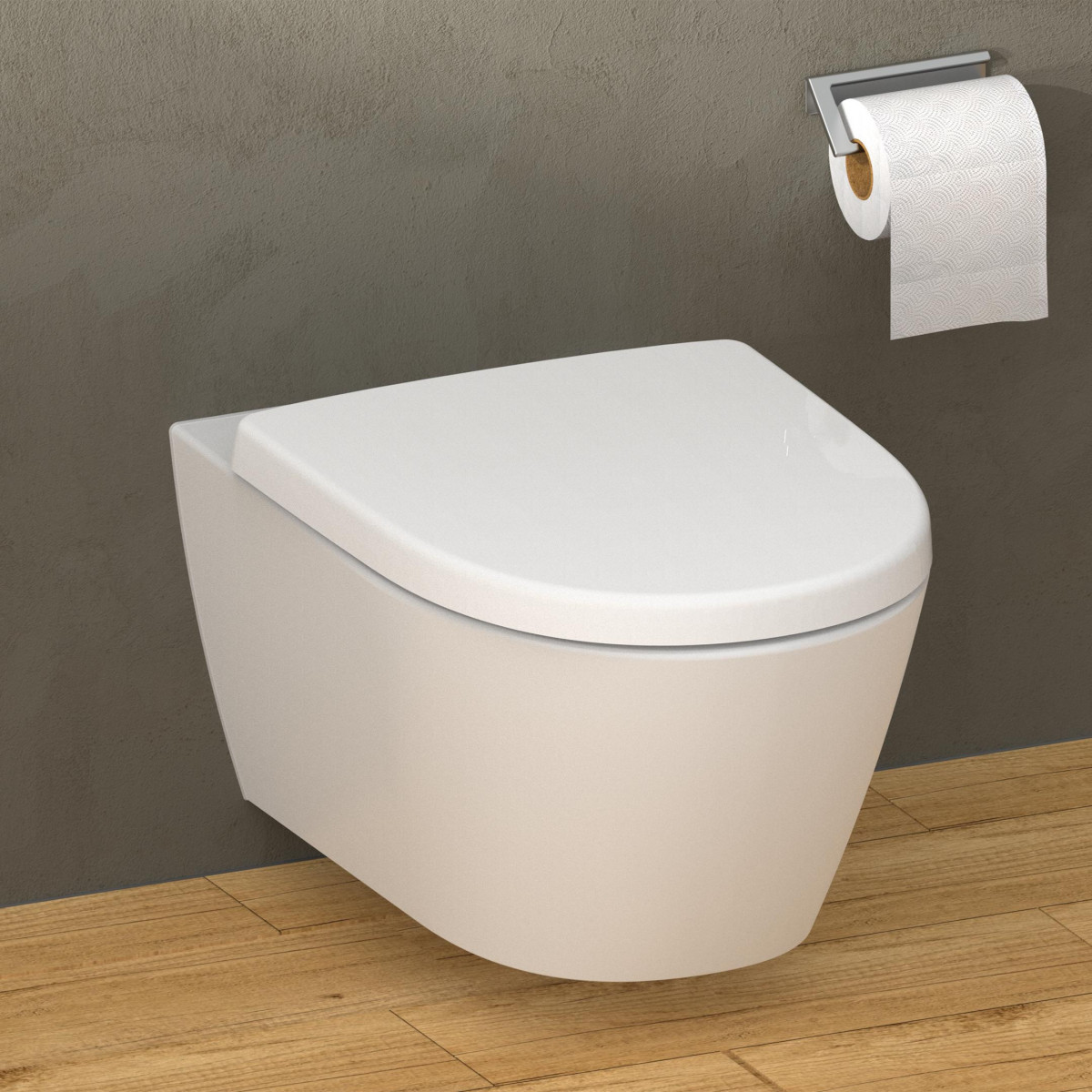 D-Form WC Sitz WHITE Made in Germany