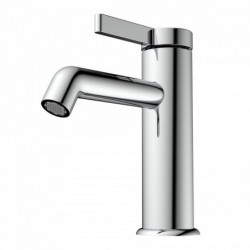 WT 11 in Chrom, Waschtischarmatur mit minimalistischem Design